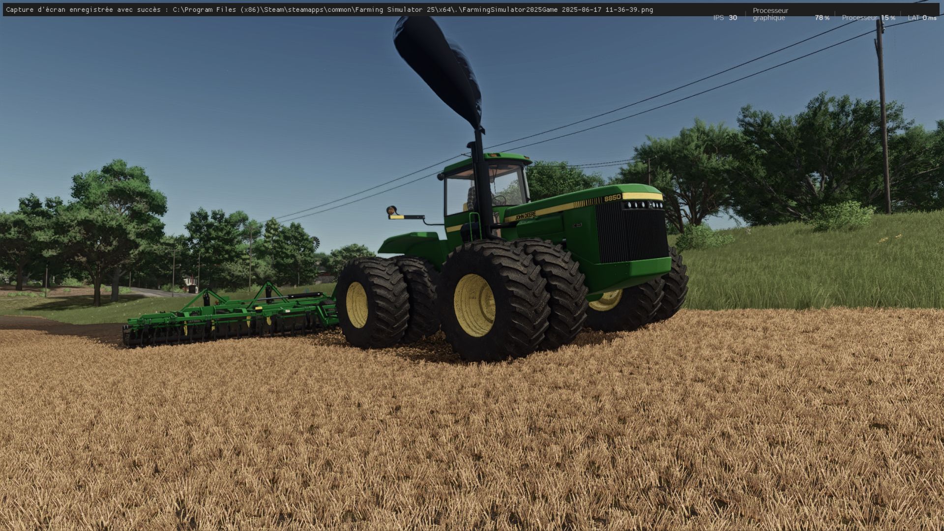 John Deere 8850