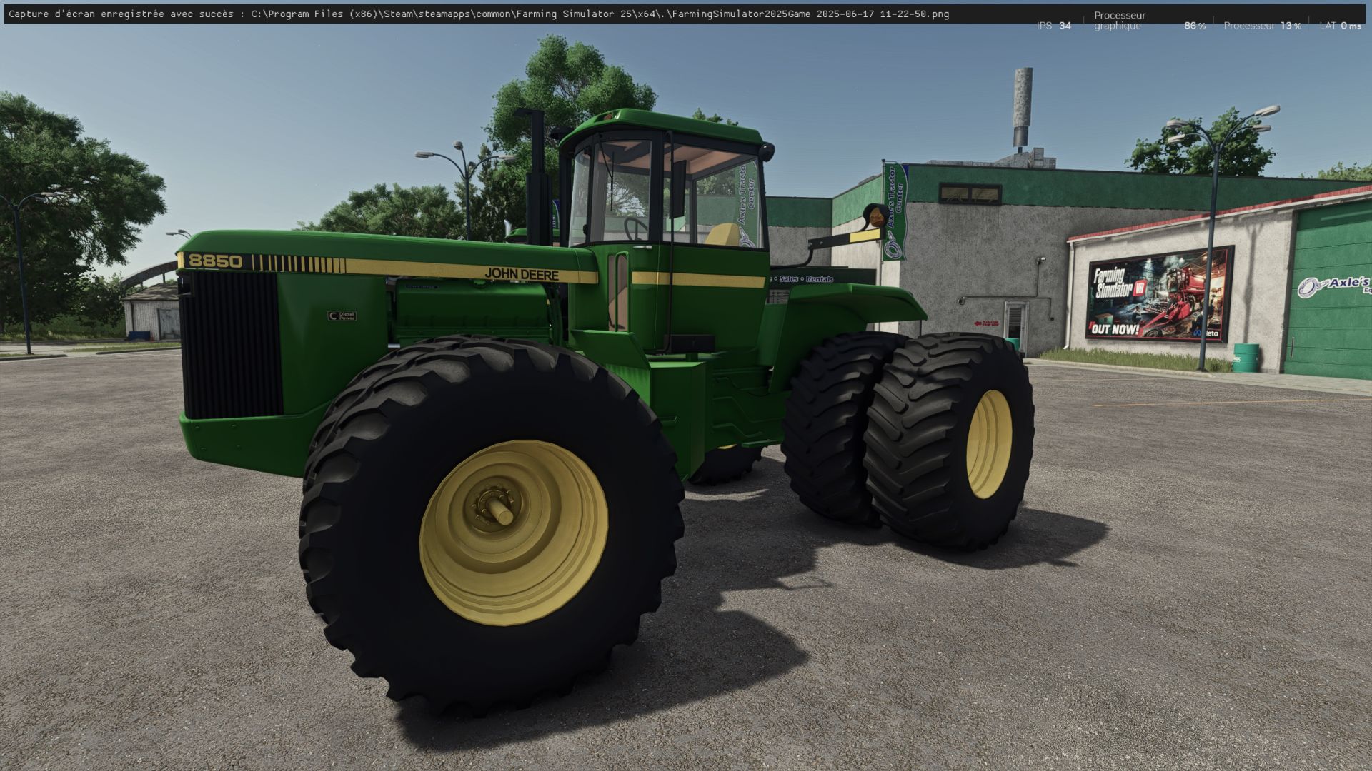 John Deere 8850