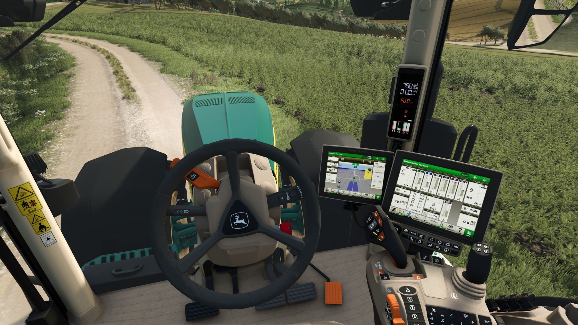 John Deere 8R Alex Blue