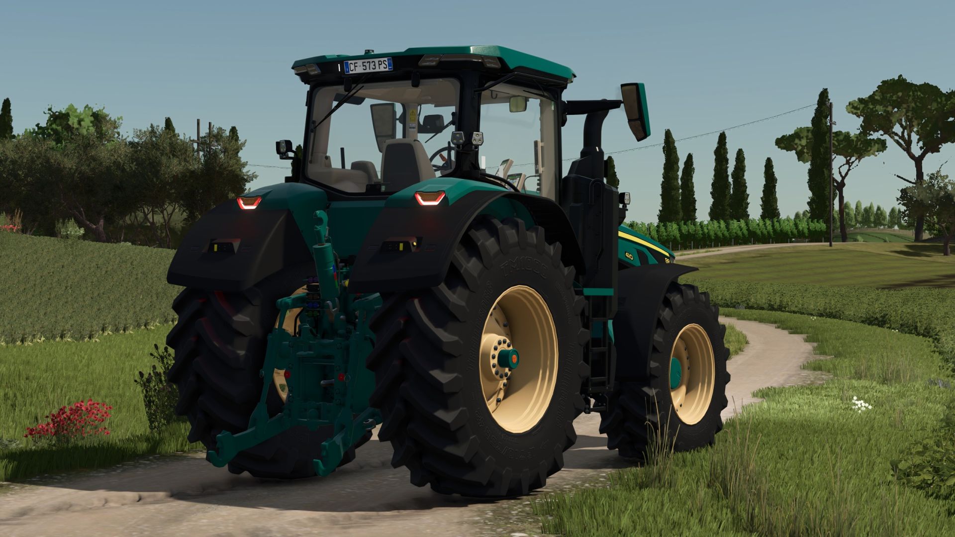 John Deere 8R Alex Blue