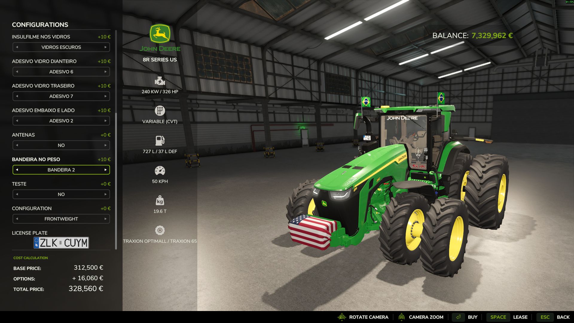 John Deere 8R BR