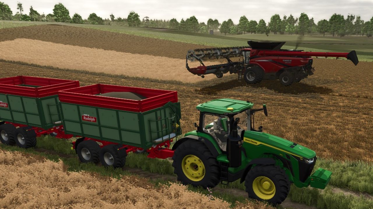 John Deere 8R Chiptuned (przeróbka dźwięku z turbodźwiękiem)