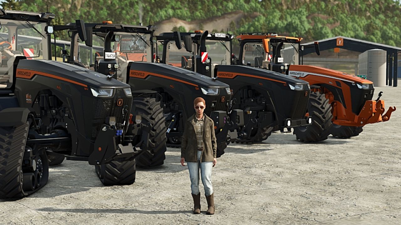John Deere 8R Pack Hirschfeld Edition