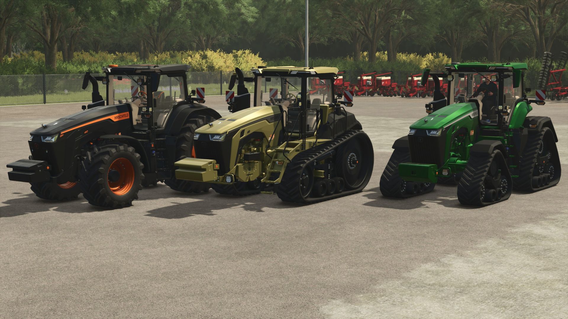 John Deere 8R Pack Hirschfeld Edition