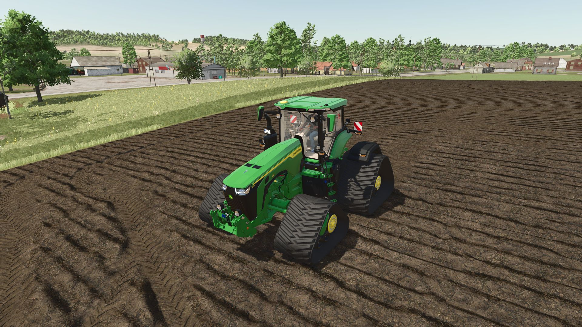 John Deere 8RX Lagartas largas