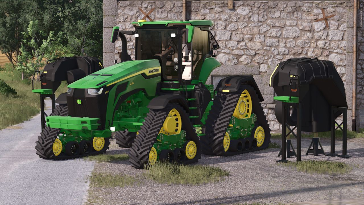 John Deere 8RX540 High Horsepower And Side Tanks