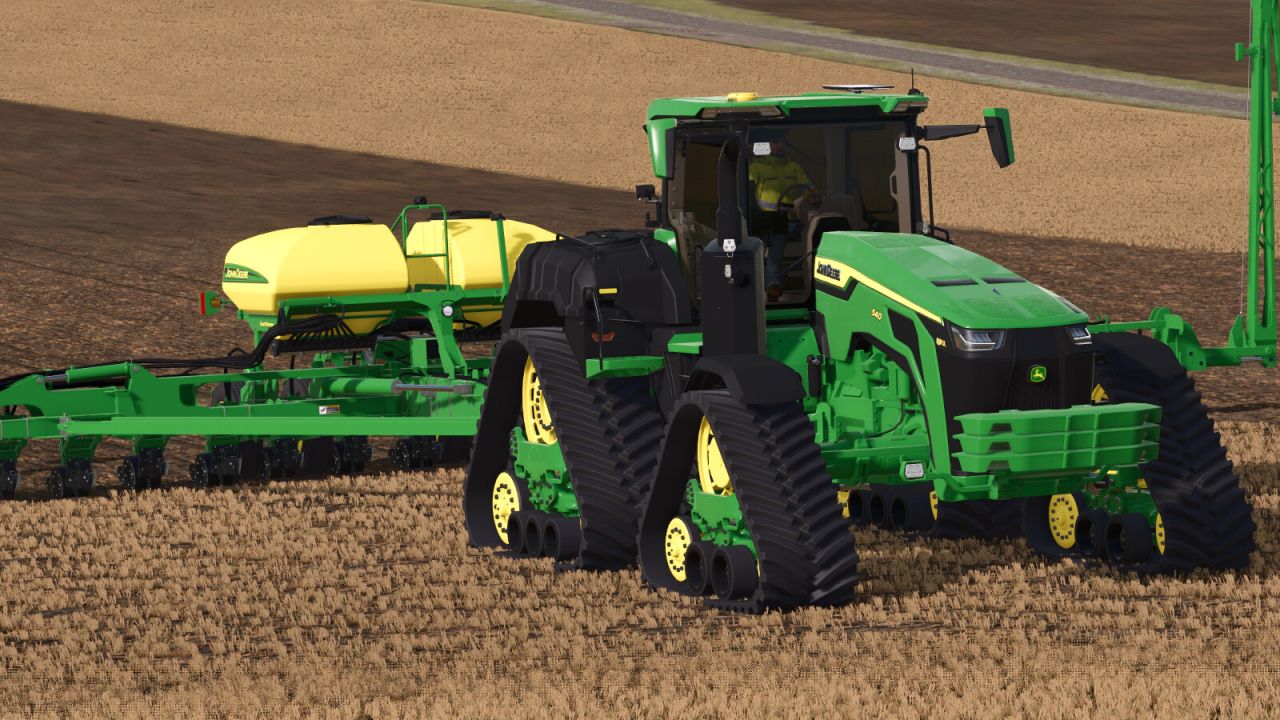 John Deere 8RX540 High Horsepower And Side Tanks