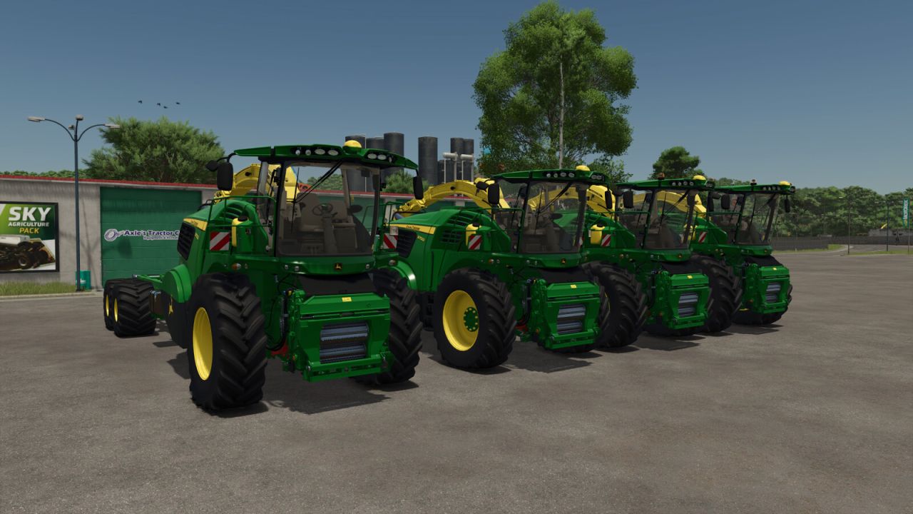 Trasportatore di container John Deere 9000