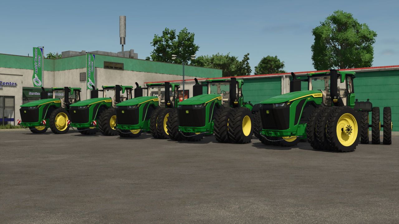 Serie John Deere 9R de alta potencia