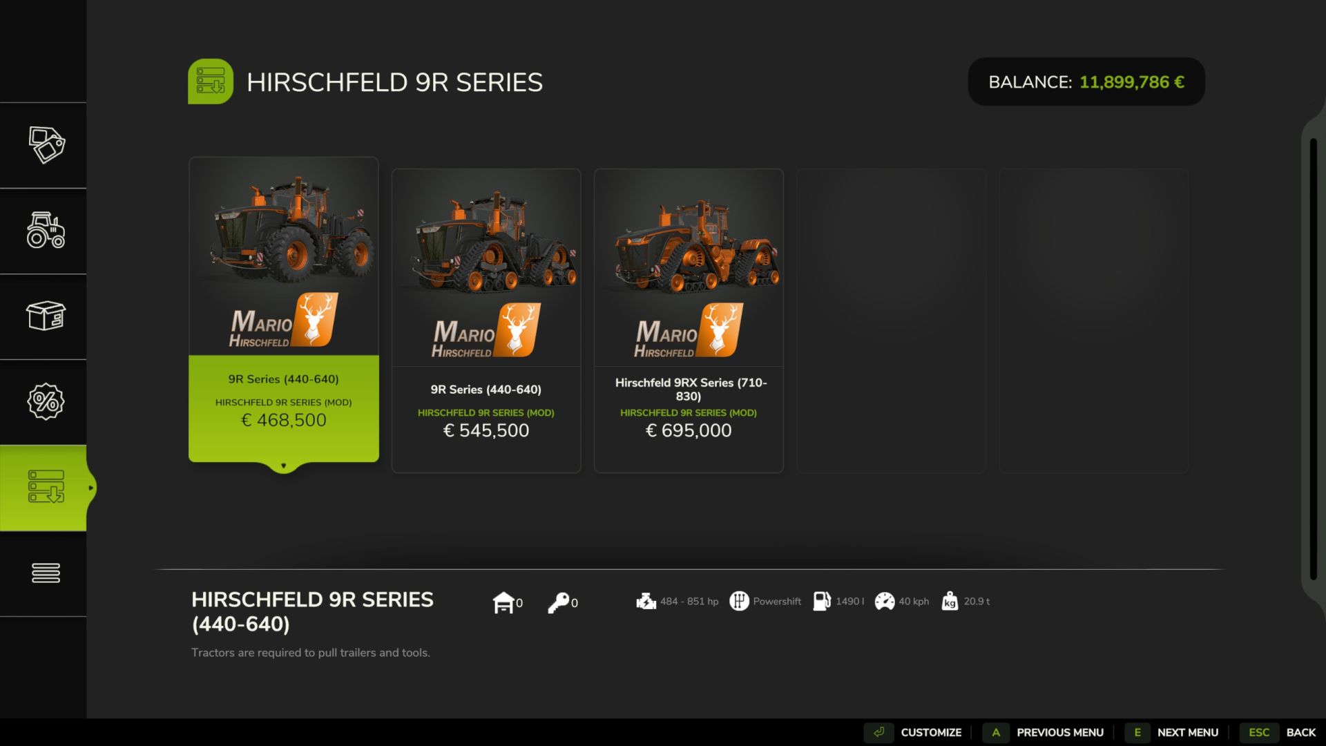 John Deere 9R – Hirschfeld Edition