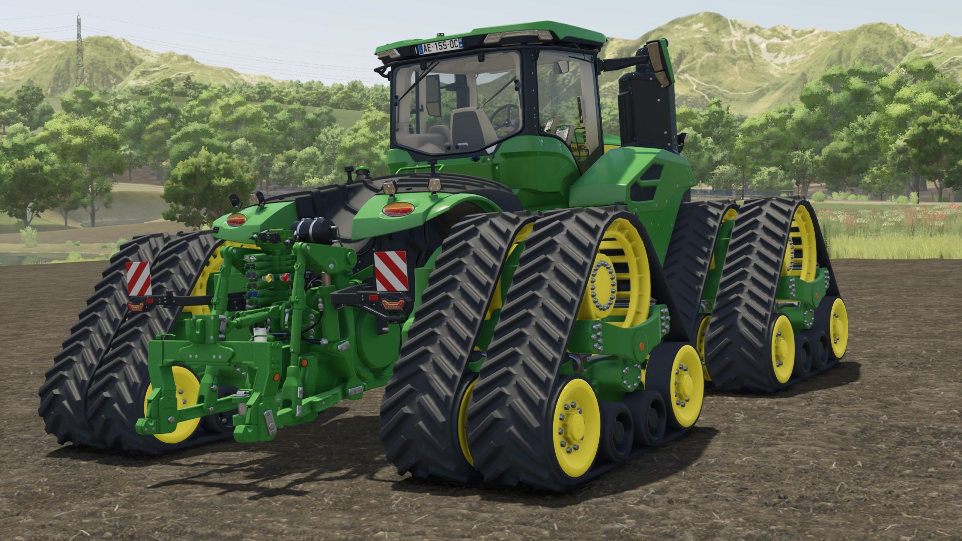 John Deere 9RX Dual Tracks