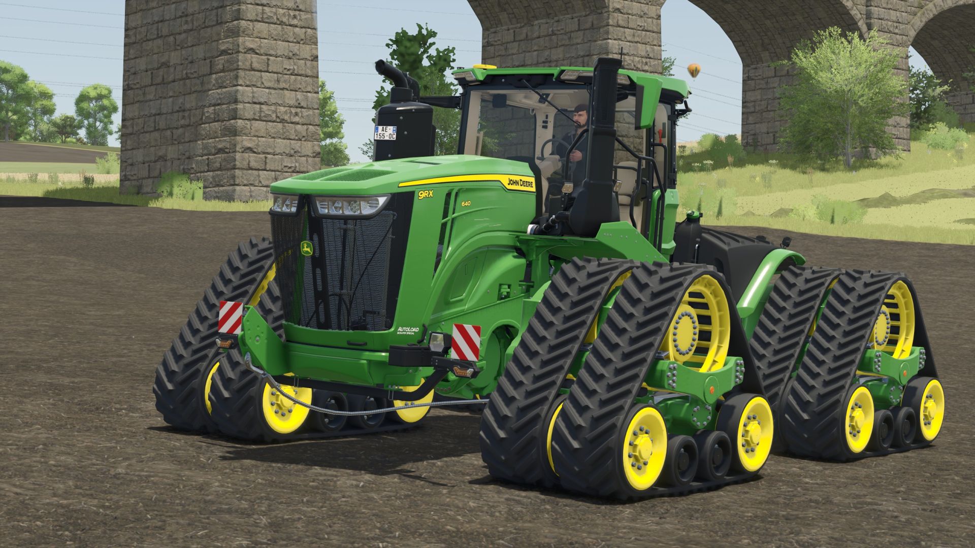 John Deere 9RX Dual Tracks