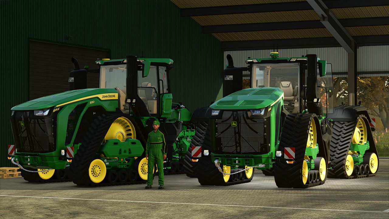Serie John Deere 9RX ad alta potenza