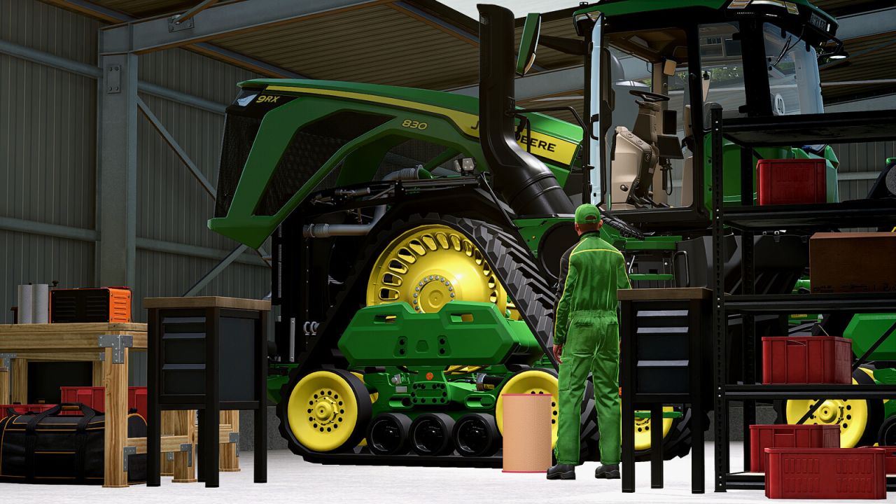 Serie John Deere 9RX ad alta potenza