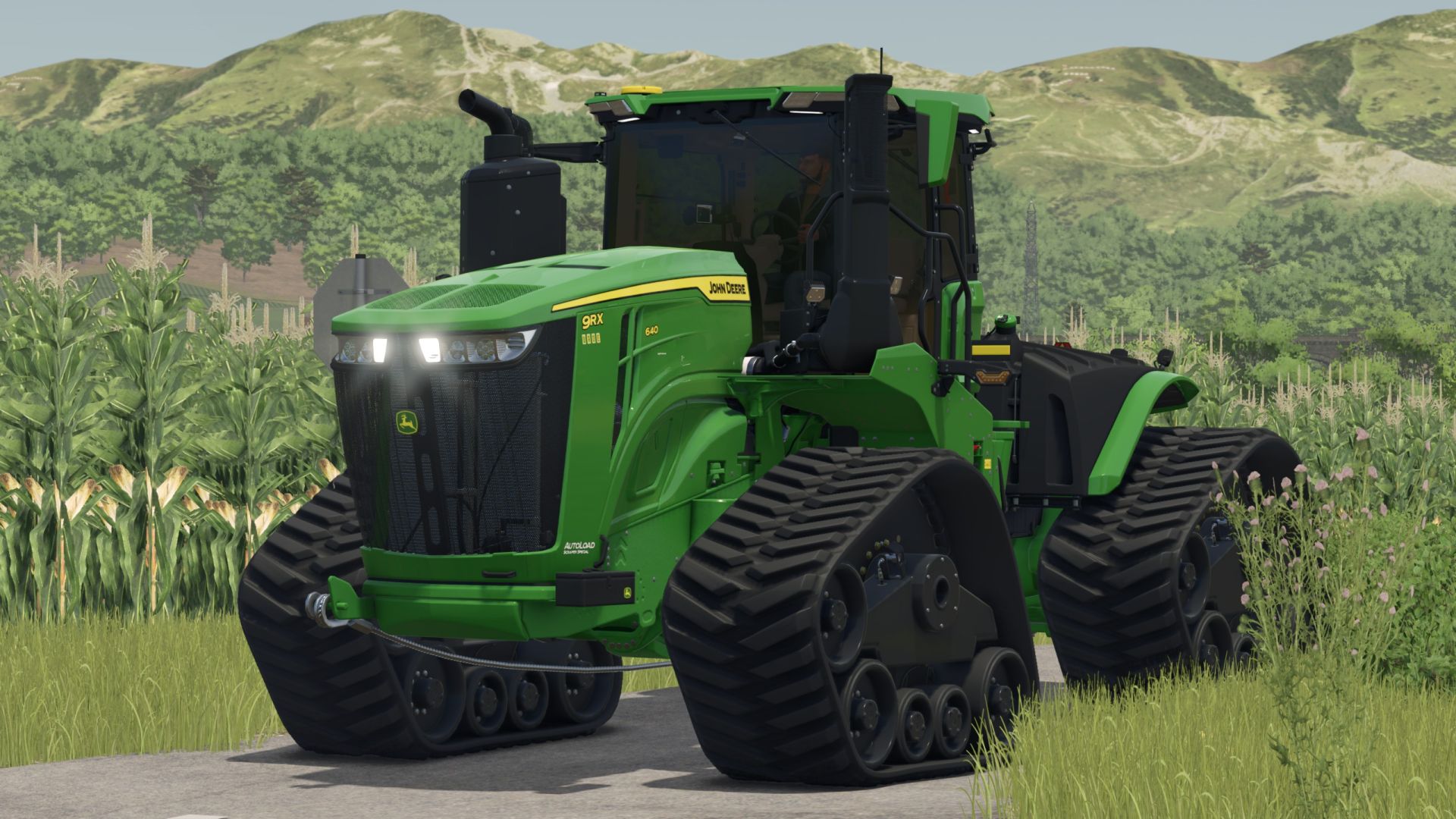 Modèle Tracteur John Deere 9RX 830 échelle 1:32 - Réplique Métal Détaillée Pour Collectionneurs