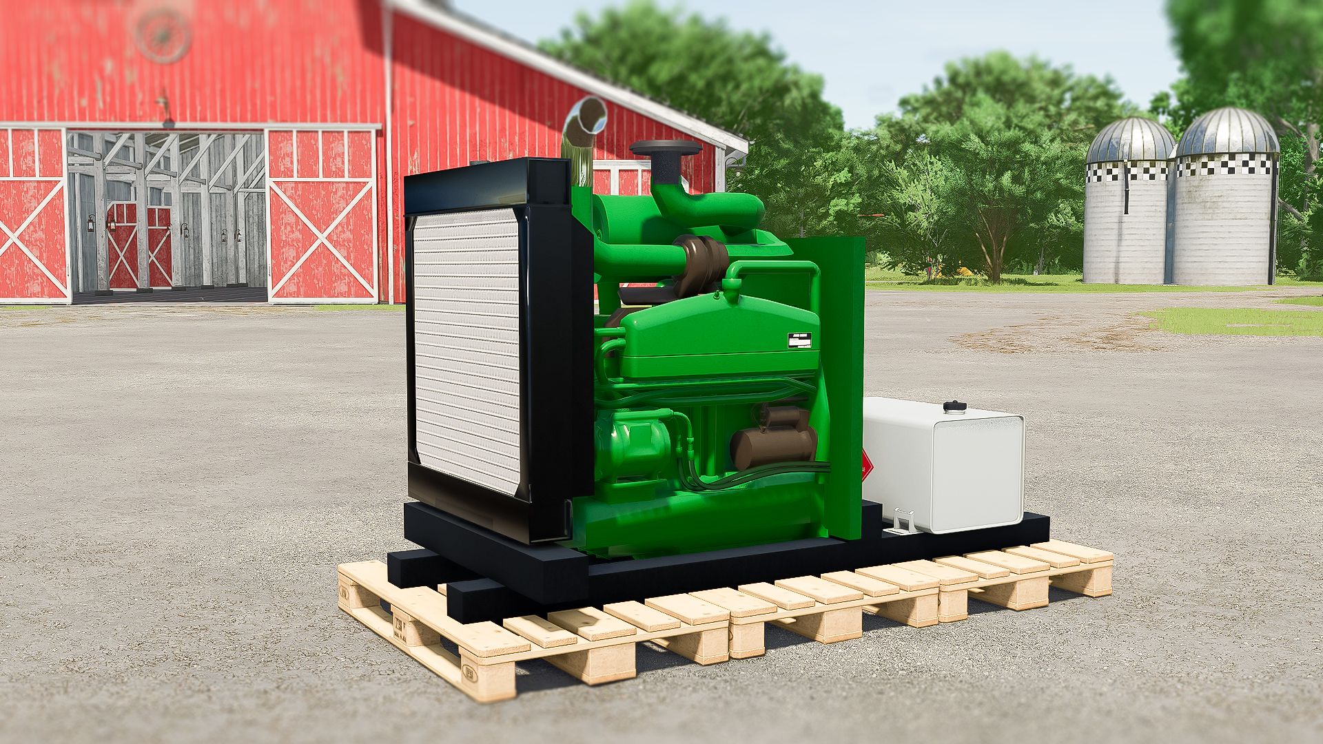 John Deere D466T Motor