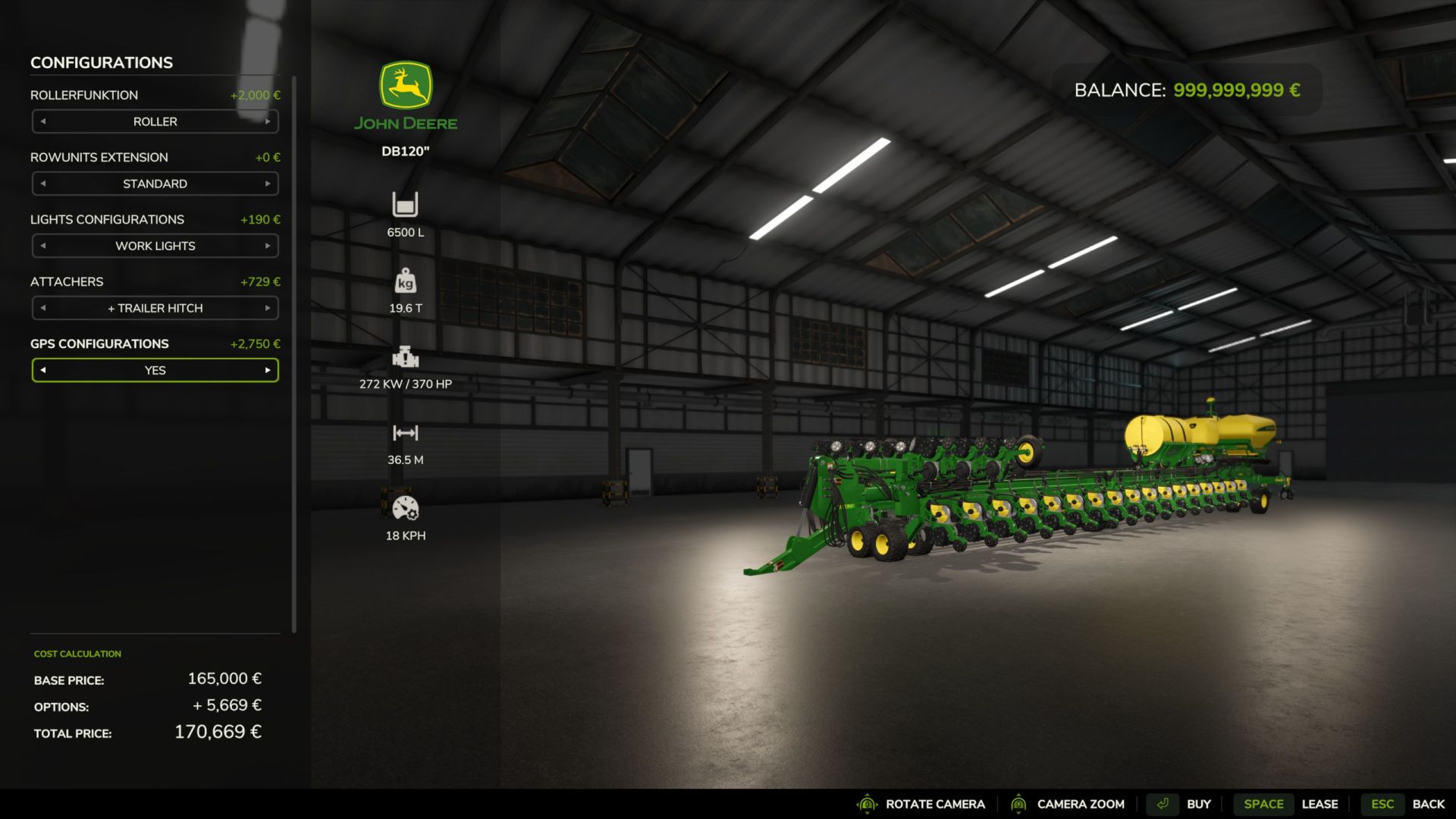 John Deere DB120