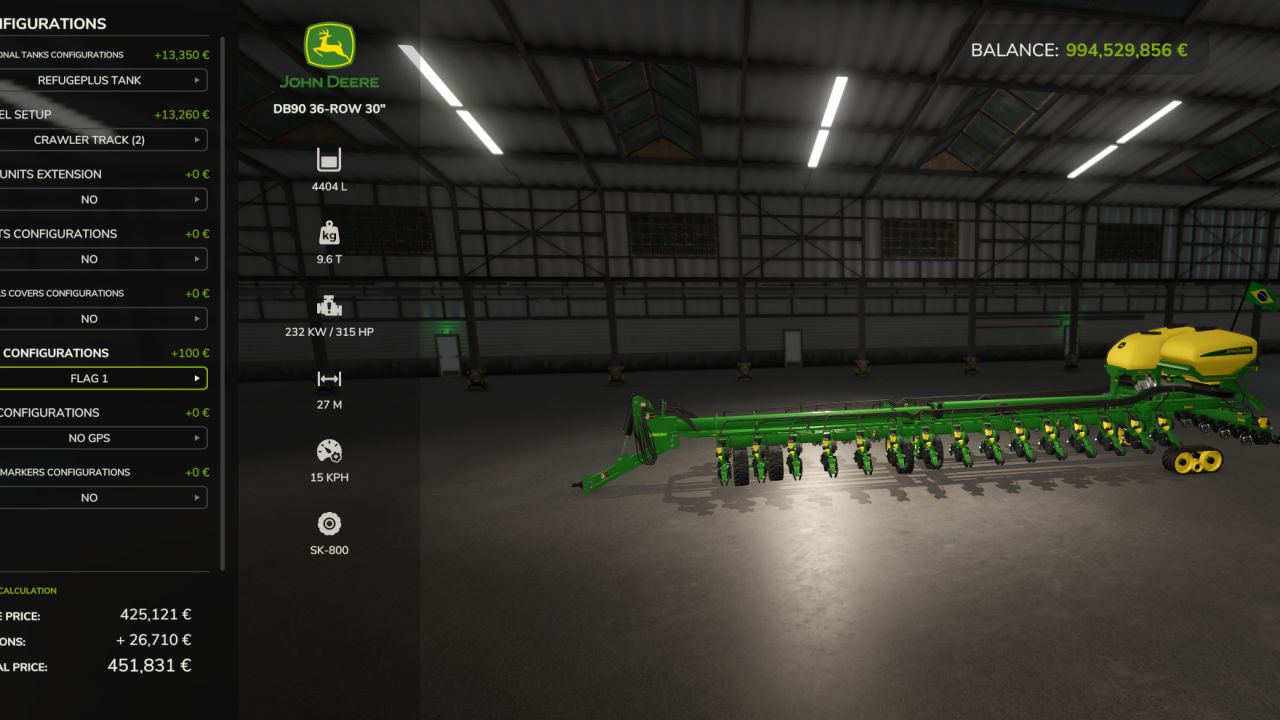 John Deere DB90