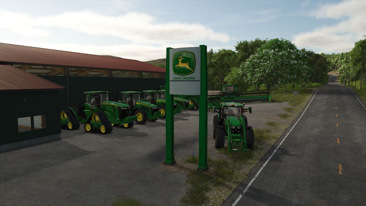 Signo de distribuidor de John Deere