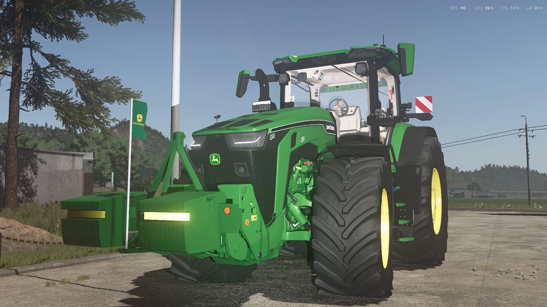 John Deere double poids