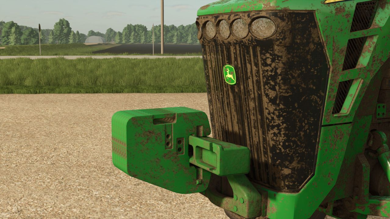 Pesos de la maleta delantera de John Deere (Prefab)