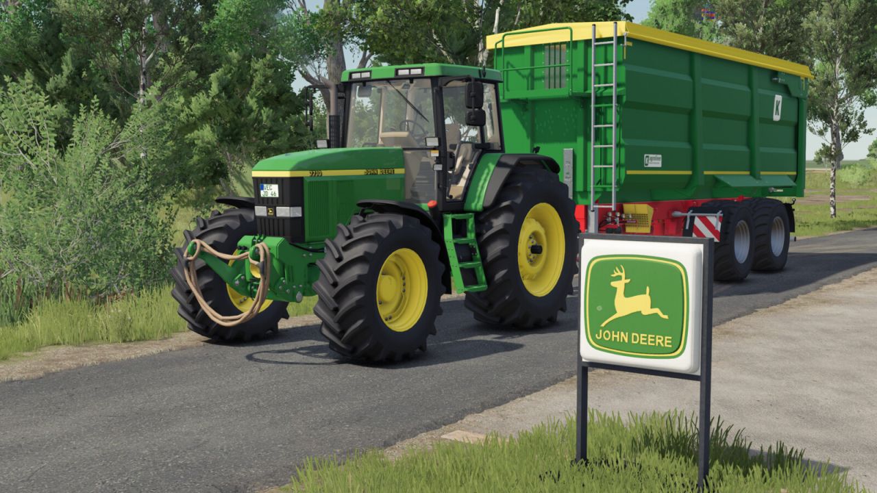 John Deere Neon teken