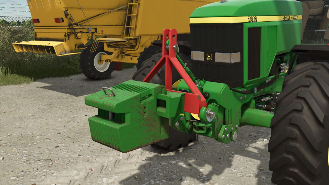 John Deere Koffergewicht