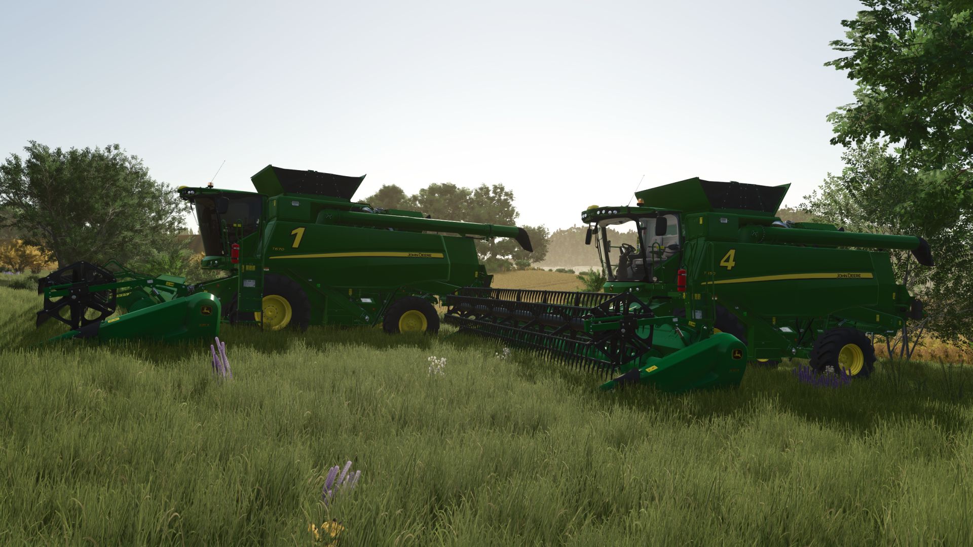 John Deere Serie T + Cabezales 600X