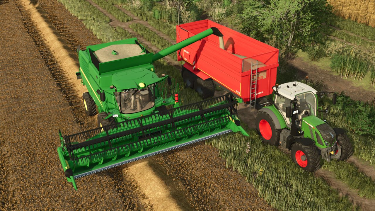 John Deere T-Series i 600x nagłówków