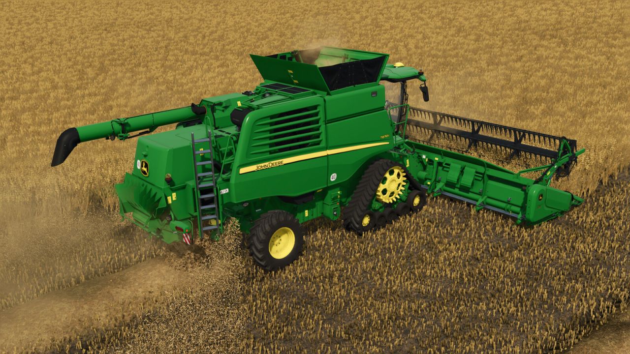 John Deere T-Series i 600x nagłówków