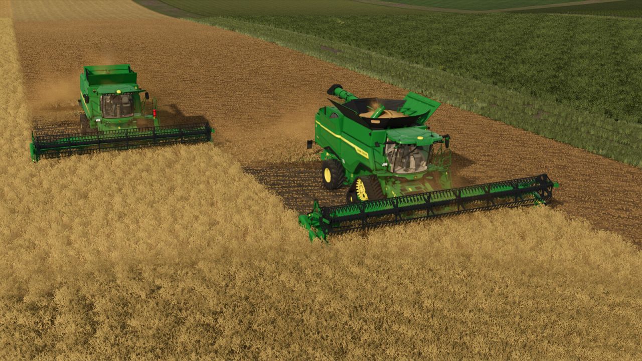 John Deere T-Series i 600x nagłówków