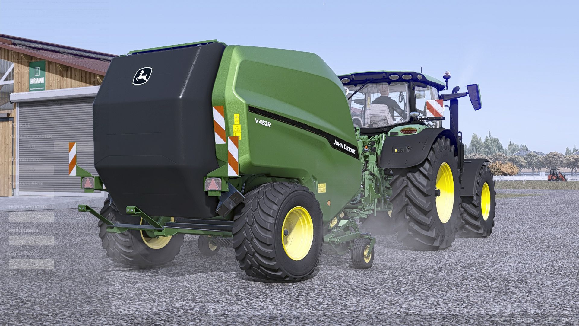 John Deere V452R w wielu kolorach