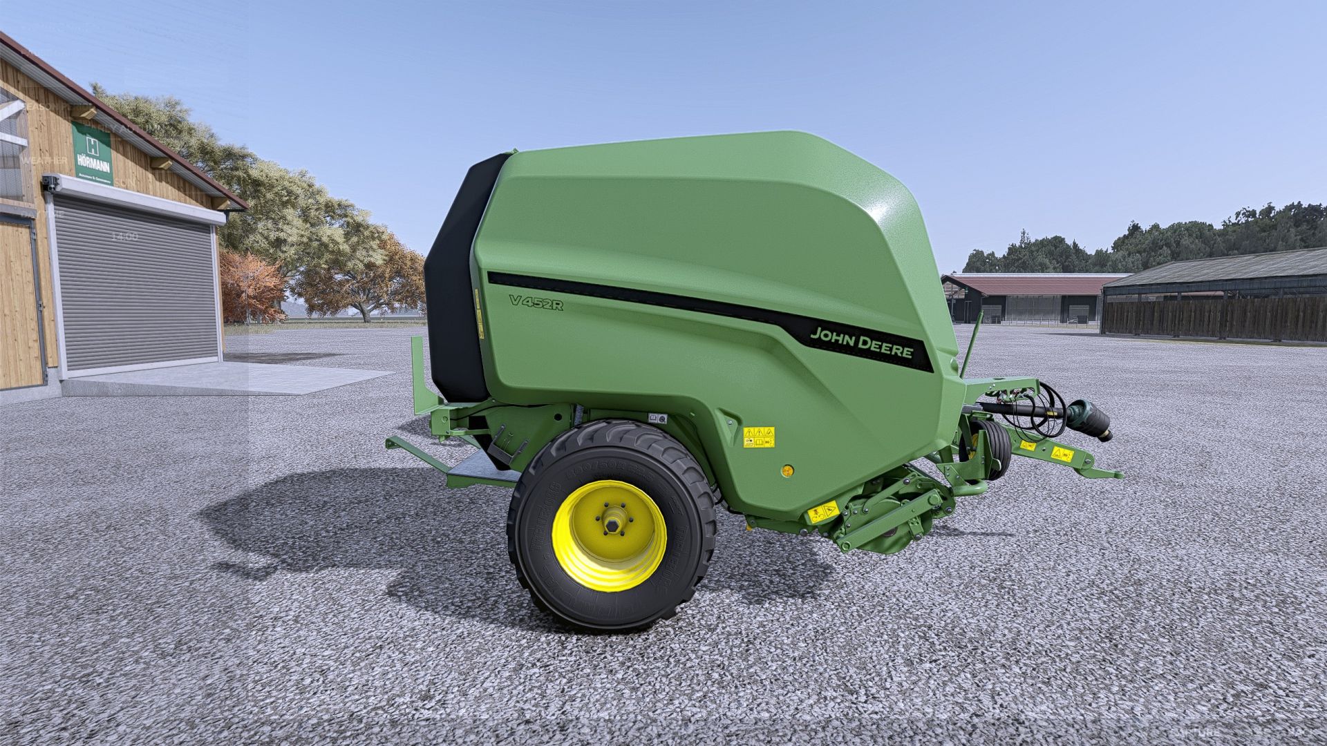 John Deere V452R w wielu kolorach