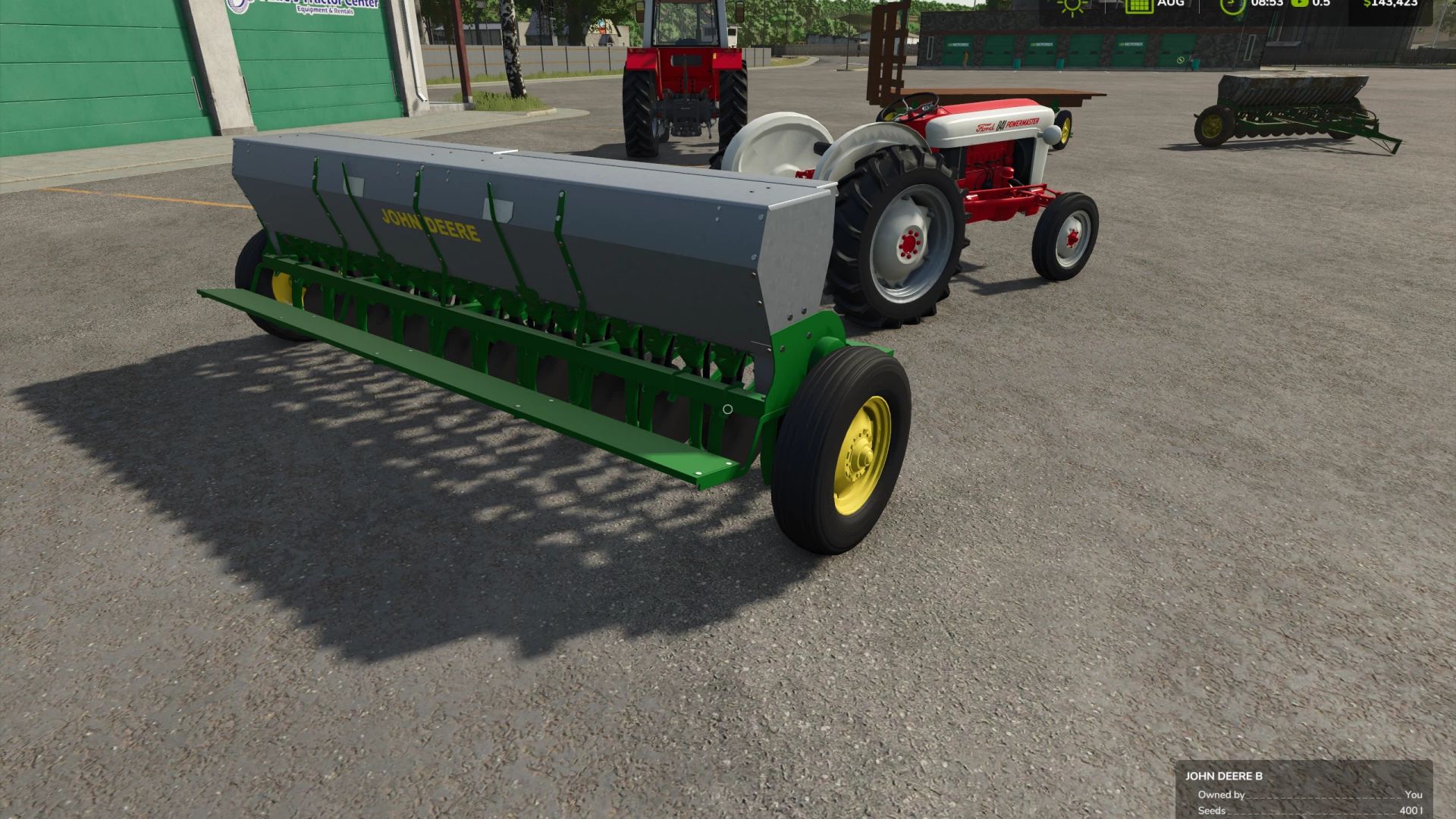 Sembradora John Deere Van Brunt Modelo B