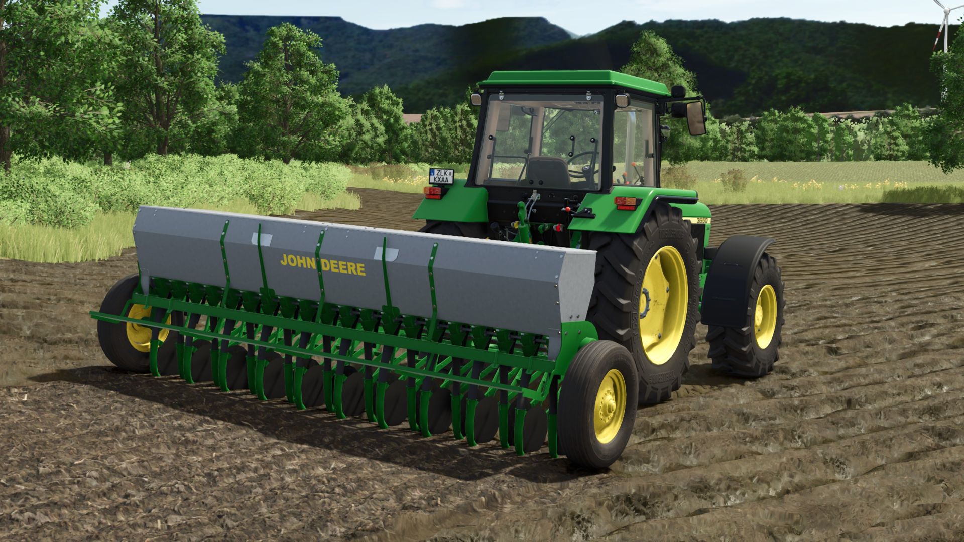 Sembradora John Deere Van Brunt Modelo B