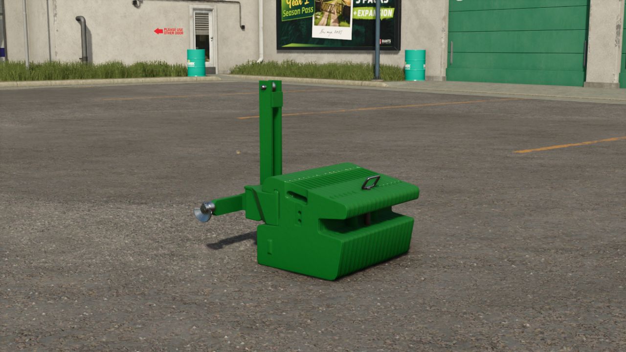 John Deere ağırlığı