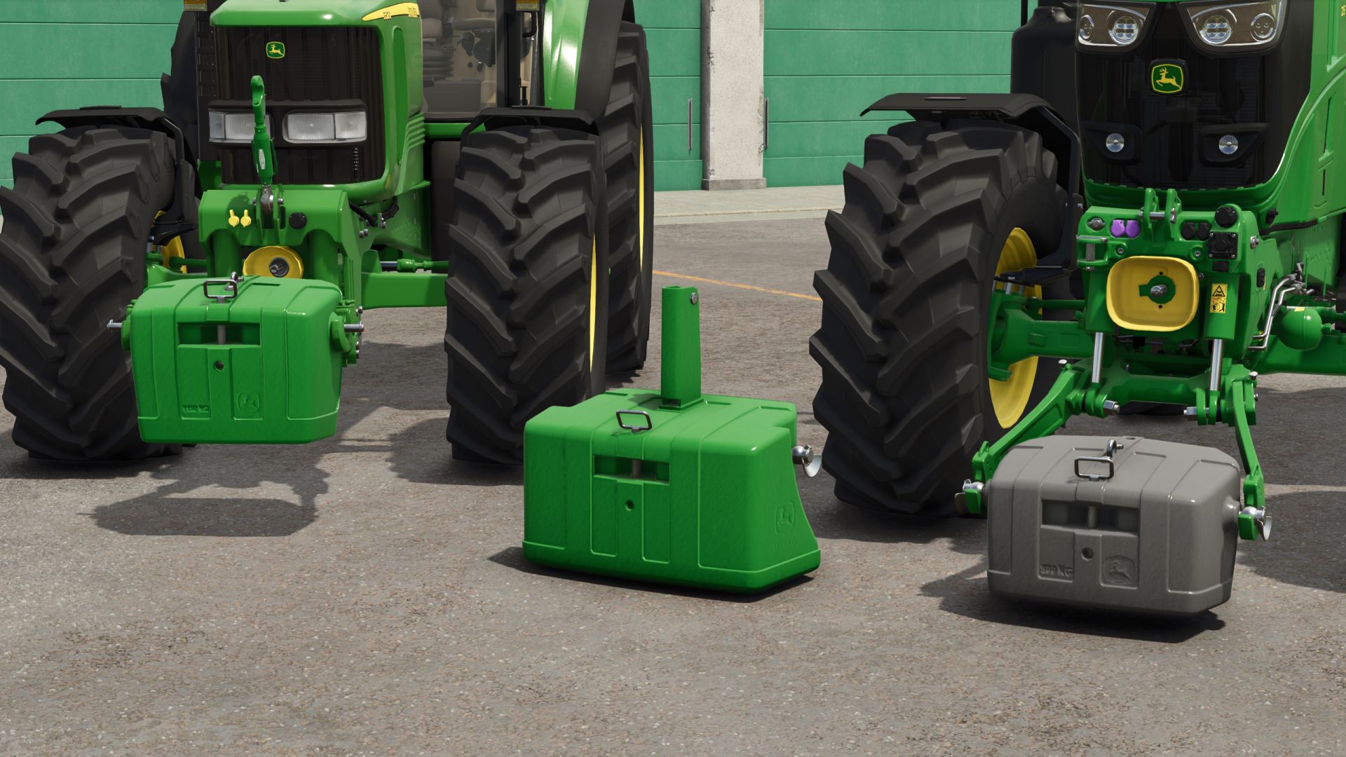 Pakiet ciężarków John Deere