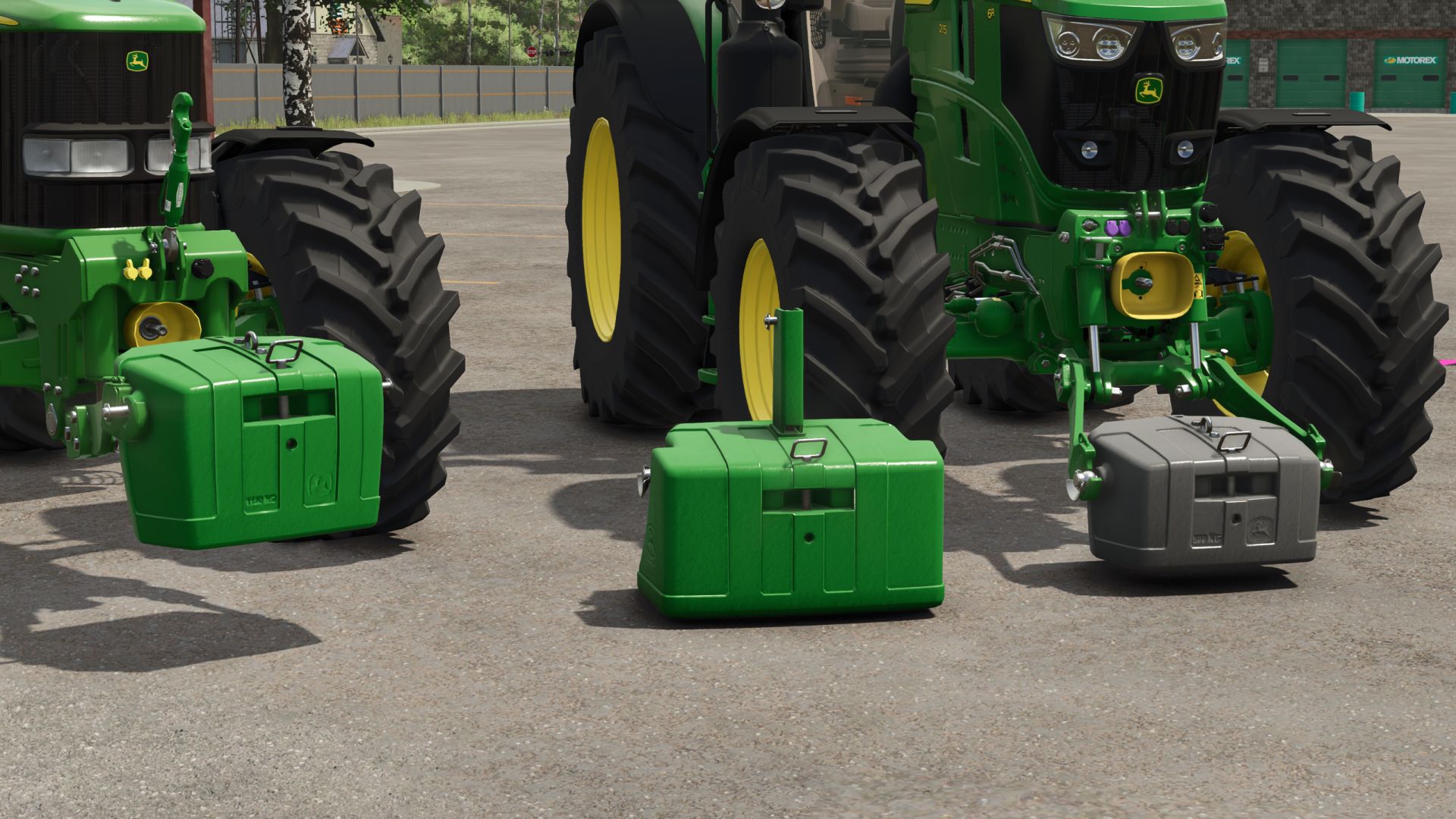 Pakiet ciężarków John Deere