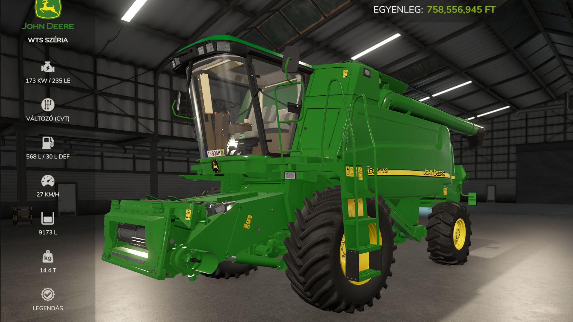 John Deere WTS / W / T Series