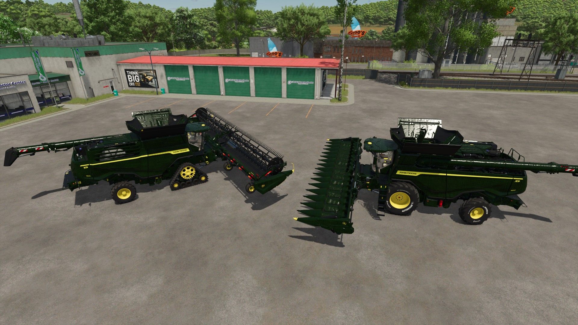John Deere X9 1100 Crocodile