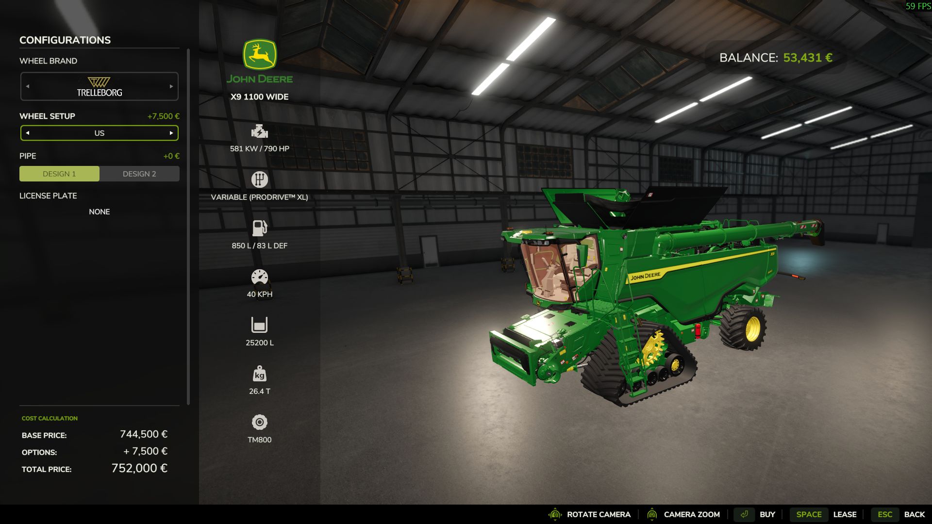 John Deere X9 Edit
