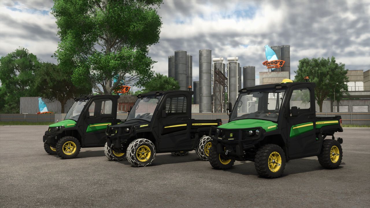 John Deere XUV865M Forstwirtschaft