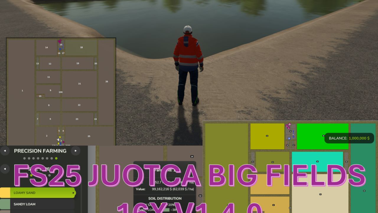 Juotca Big Fields 16X