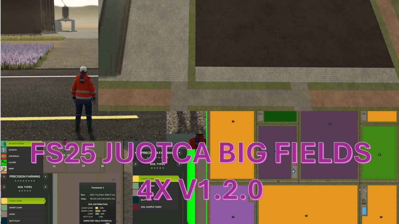 JUOTCA BIG FIELDS 4X