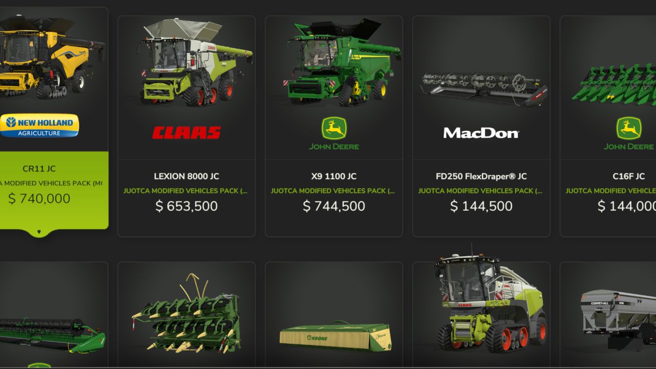 Juotca Modified Vehicles Pack