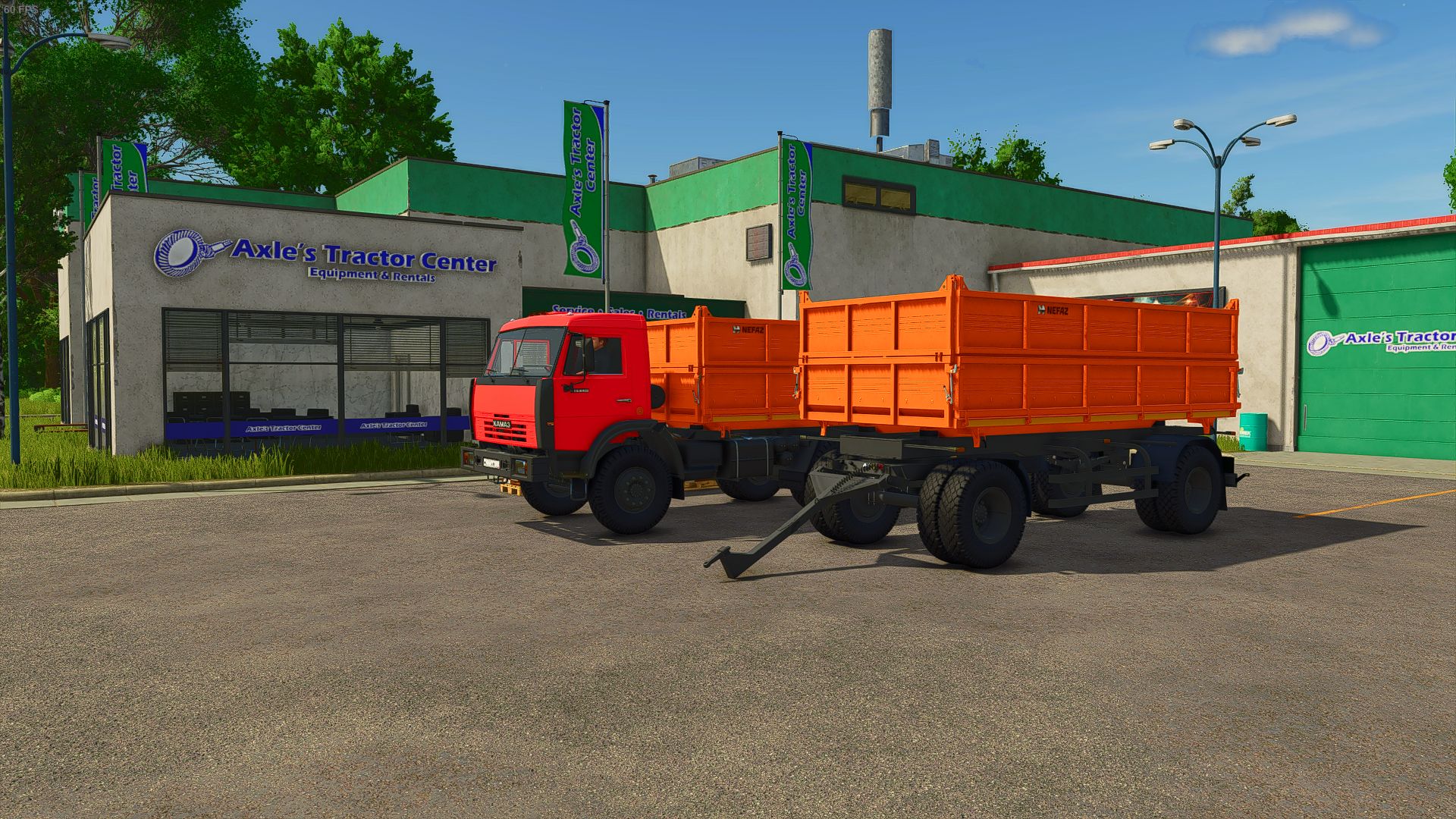 Kamaz-65111 e Nephas-8560