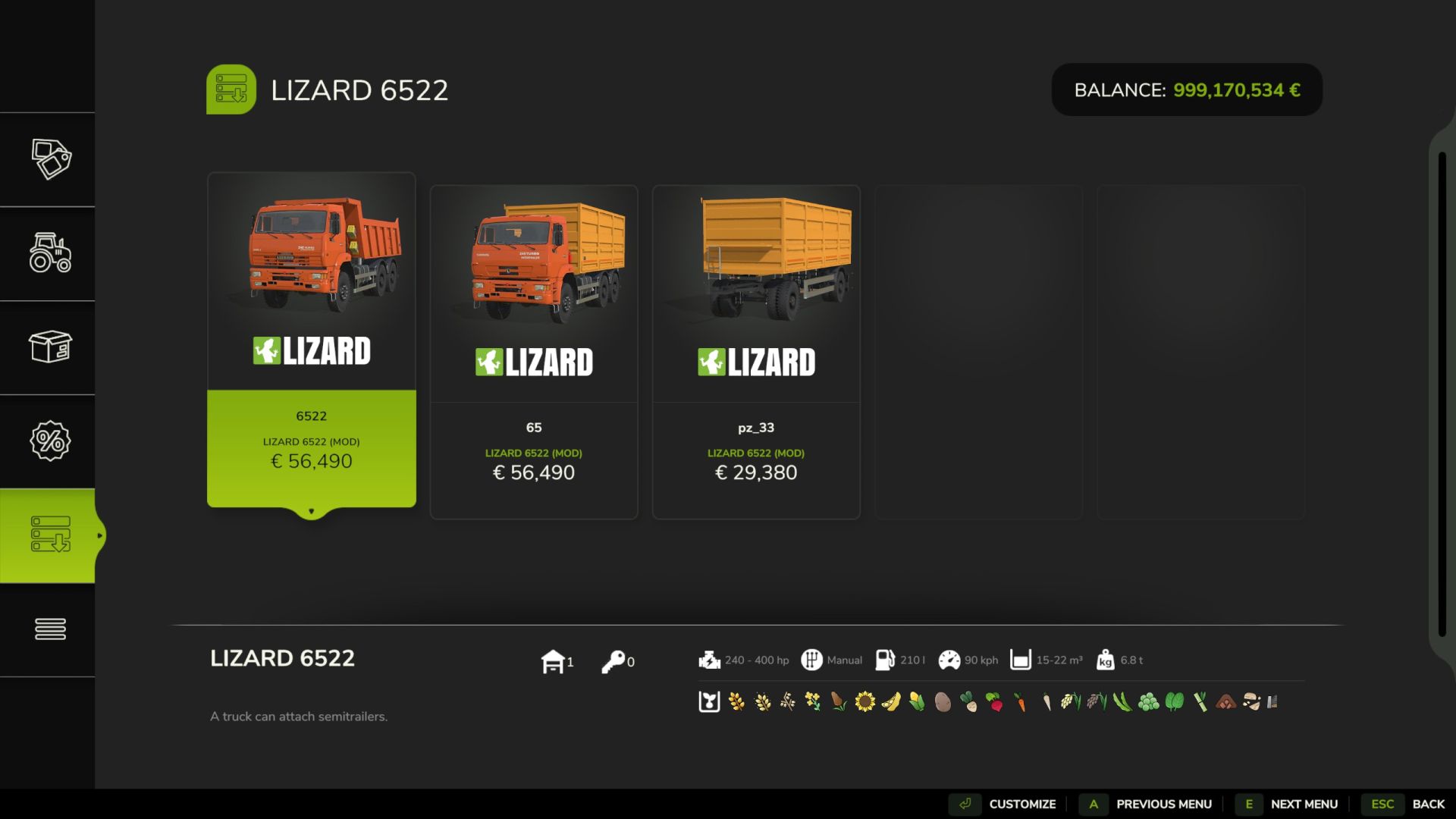 KamAZ-6522 Pack