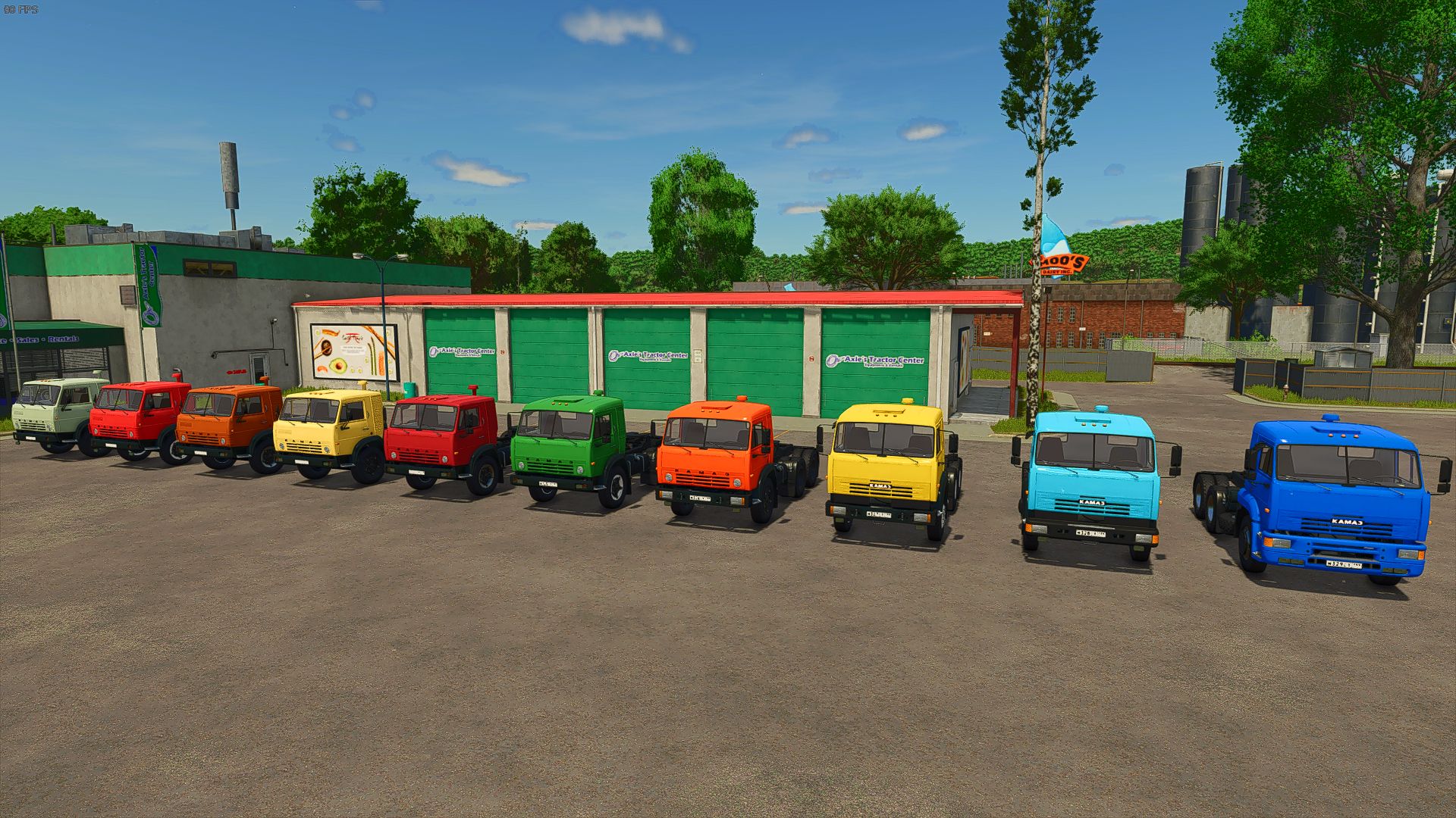 Kamaz traktor