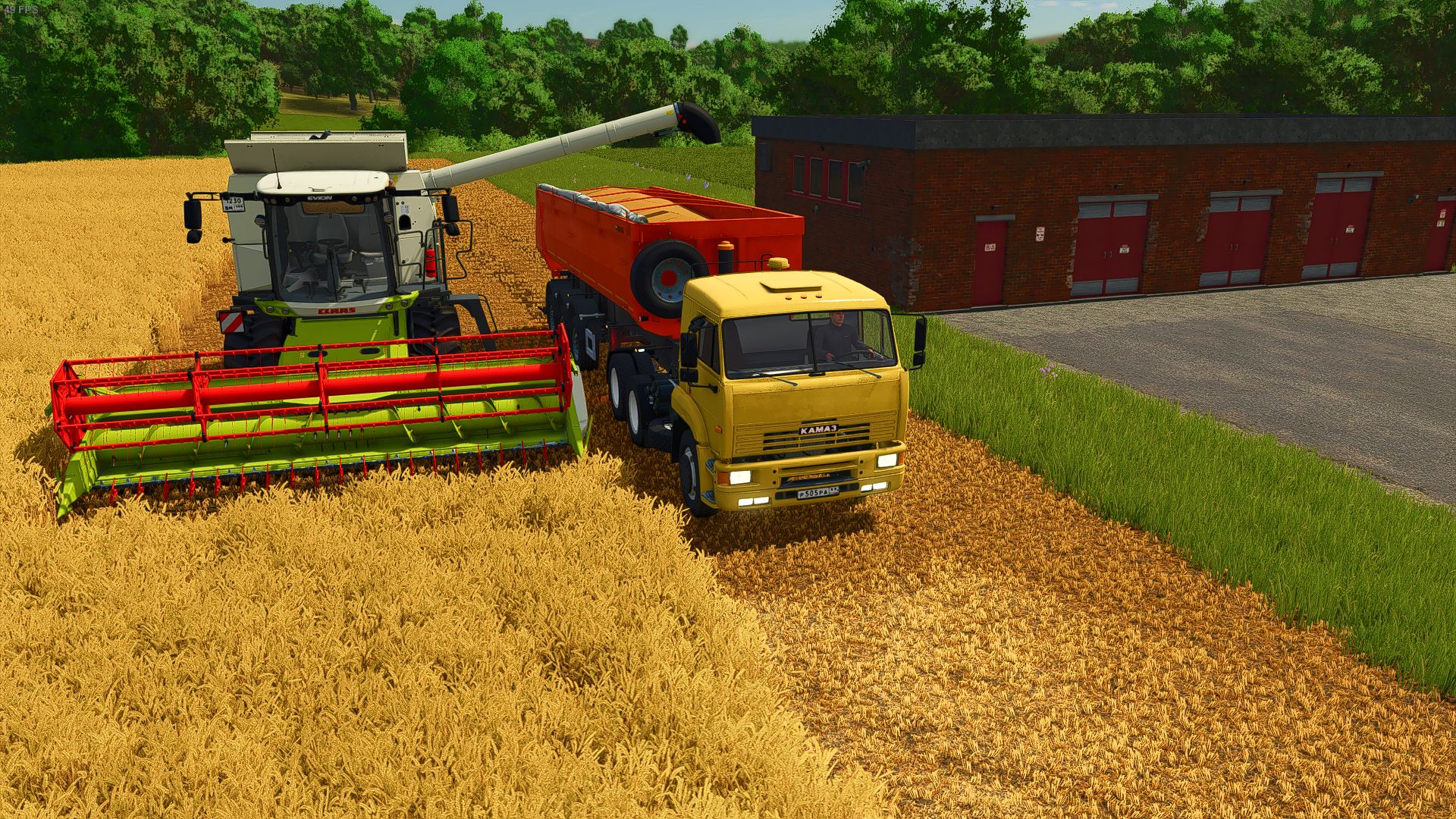 Kamaz traktor