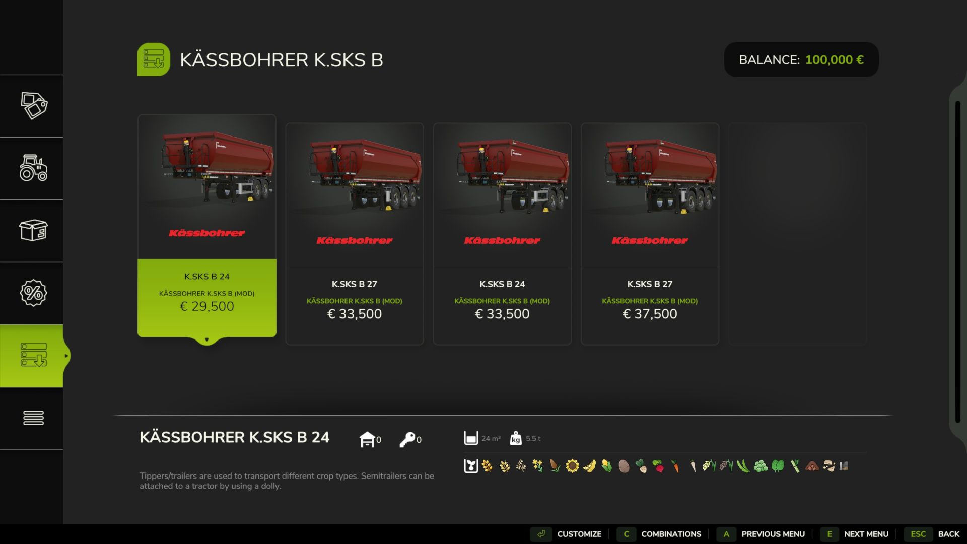 Kässbohrer K SKS B